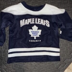 Toronto Maple Leafs Hockey Jersey by Mighty Mac Sports -Children Size 18 Months